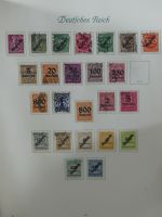 Deutsches Reich Borek Sammlung mit Falz oder gestempelt im Borek Binder #MA252