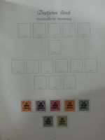 Deutsches Reich Borek Sammlung mit Falz oder gestempelt im Borek Binder #MA252