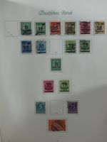 Deutsches Reich Borek Sammlung mit Falz oder gestempelt im Borek Binder #MA252