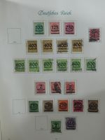 Deutsches Reich Borek Sammlung mit Falz oder gestempelt im Borek Binder #MA252