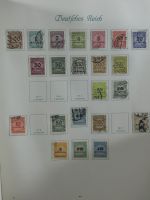 Deutsches Reich Borek Sammlung mit Falz oder gestempelt im Borek Binder #MA252