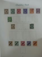 Deutsches Reich Borek Sammlung mit Falz oder gestempelt im Borek Binder #MA252