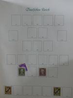 Deutsches Reich Borek Sammlung mit Falz oder gestempelt im Borek Binder #MA252