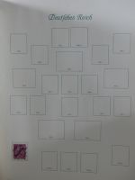 Deutsches Reich Borek Sammlung mit Falz oder gestempelt im Borek Binder #MA252