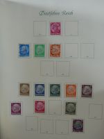 Deutsches Reich Borek Sammlung mit Falz oder gestempelt im Borek Binder #MA252