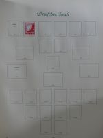 Deutsches Reich Borek Sammlung mit Falz oder gestempelt im Borek Binder #MA252