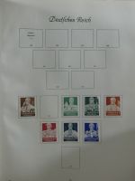 Deutsches Reich Borek Sammlung mit Falz oder gestempelt im Borek Binder #MA252