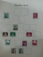 Deutsches Reich Borek Sammlung mit Falz oder gestempelt im Borek Binder #MA252