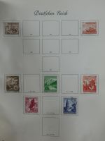 Deutsches Reich Borek Sammlung mit Falz oder gestempelt im Borek Binder #MA252