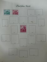 Deutsches Reich Borek Sammlung mit Falz oder gestempelt im Borek Binder #MA252