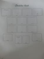 Deutsches Reich Borek Sammlung mit Falz oder gestempelt im Borek Binder #MA252