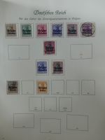 Deutsches Reich Borek Sammlung mit Falz oder gestempelt im Borek Binder #MA252