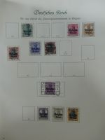 Deutsches Reich Borek Sammlung mit Falz oder gestempelt im Borek Binder #MA252