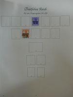 Deutsches Reich Borek Sammlung mit Falz oder gestempelt im Borek Binder #MA252