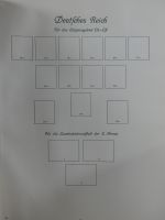 Deutsches Reich Borek Sammlung mit Falz oder gestempelt im Borek Binder #MA252