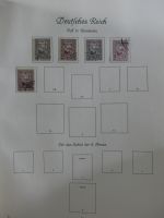 Deutsches Reich Borek Sammlung mit Falz oder gestempelt im Borek Binder #MA252