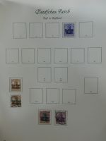 Deutsches Reich Borek Sammlung mit Falz oder gestempelt im Borek Binder #MA252