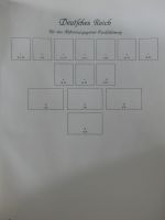 Deutsches Reich Borek Sammlung mit Falz oder gestempelt im Borek Binder #MA252