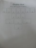 Deutsches Reich Borek Sammlung mit Falz oder gestempelt im Borek Binder #MA252