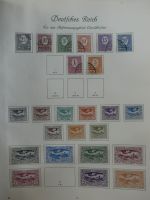 Deutsches Reich Borek Sammlung mit Falz oder gestempelt im Borek Binder #MA252