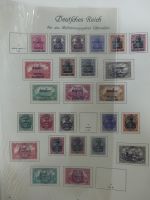 Deutsches Reich Borek Sammlung mit Falz oder gestempelt im Borek Binder #MA252