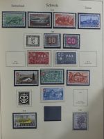 Schweiz auch mit etwas Klassik teilbesammelt im KA-BE Binder #MA254