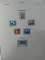 Schweiz auch mit etwas Klassik teilbesammelt im KA-BE Binder #MA254