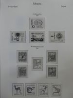 Schweiz auch mit etwas Klassik teilbesammelt im KA-BE Binder #MA254