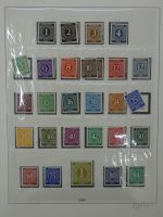 Alliierte Besetzung mit den unterschiedlichen Gebieten im Lindner Album #MA262