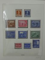 Alliierte Besetzung mit den unterschiedlichen Gebieten im Lindner Album #MA262