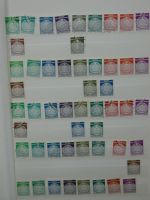 DDR Paare, Dienstmarken und Bogenteile im Einsteck Album #MA263