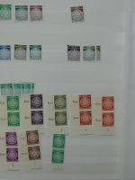 DDR Paare, Dienstmarken und Bogenteile im Einsteck Album #MA263