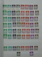 DDR Paare, Dienstmarken und Bogenteile im Einsteck Album #MA263