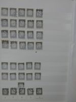 DDR Paare, Dienstmarken und Bogenteile im Einsteck Album #MA263