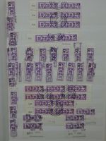 DDR Paare, Dienstmarken und Bogenteile im Einsteck Album #MA263