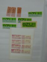 DDR Paare, Dienstmarken und Bogenteile im Einsteck Album #MA263