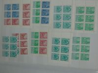 DDR Paare, Dienstmarken und Bogenteile im Einsteck Album #MA263