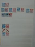 DDR Paare, Dienstmarken und Bogenteile im Einsteck Album #MA263