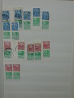 DDR Paare, Dienstmarken und Bogenteile im Einsteck Album #MA263