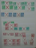 DDR Paare, Dienstmarken und Bogenteile im Einsteck Album #MA263