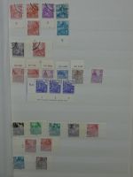 DDR Paare, Dienstmarken und Bogenteile im Einsteck Album #MA263