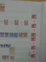 DDR Paare, Dienstmarken und Bogenteile im Einsteck Album #MA263