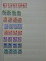 DDR Paare, Dienstmarken und Bogenteile im Einsteck Album #MA263