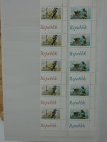 DDR Paare, Dienstmarken und Bogenteile im Einsteck Album #MA263