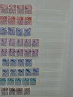 DDR Paare, Dienstmarken und Bogenteile im Einsteck Album #MA263