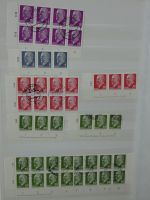 DDR Paare, Dienstmarken und Bogenteile im Einsteck Album #MA263