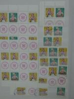 DDR Paare, Dienstmarken und Bogenteile im Einsteck Album #MA263