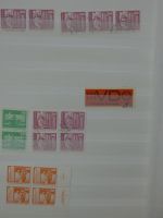 DDR Paare, Dienstmarken und Bogenteile im Einsteck Album #MA263