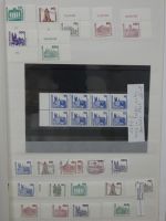 DDR Paare, Dienstmarken und Bogenteile im Einsteck Album #MA263