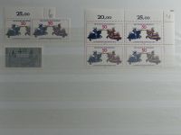 BRD Bund 4er Blöcke, Ecken und Formnummern im Einsteck-Album #MA275